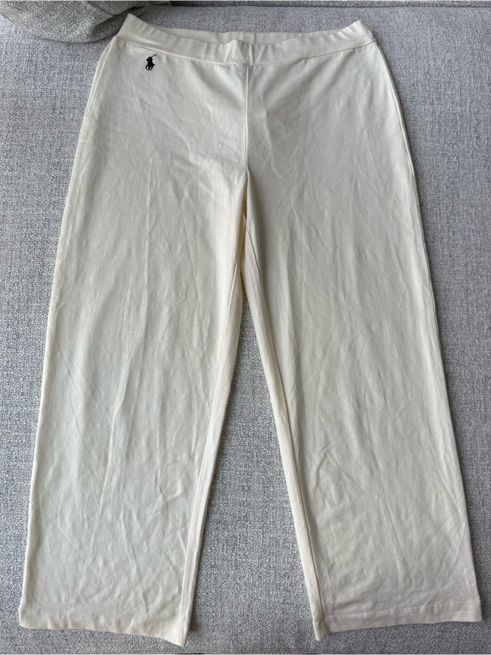 NWT Vintage Ralph Lauren Cream Capris Size M